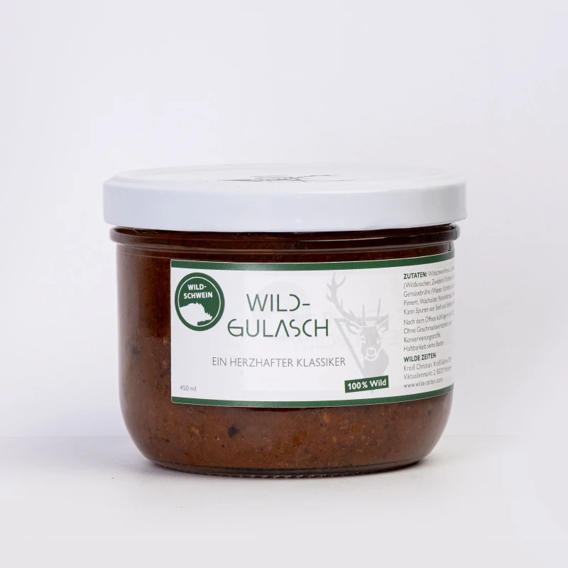 Wildschwein-Gulasch